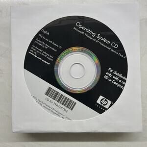 HP Operating System CD Windows XP Pro SP2 System Restore Discs! FREE SHIPPING!